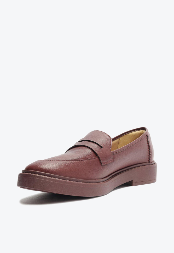 Mocassim Roxo Anacapri Minimalista