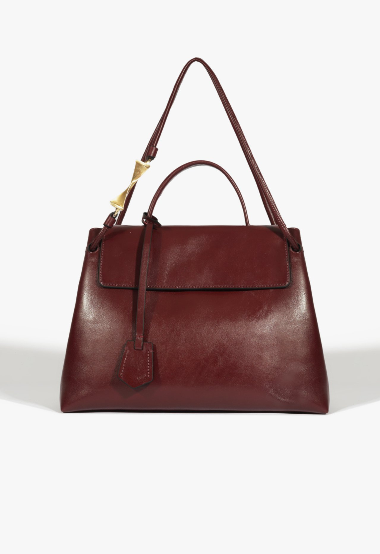 ザークツィー Bolsa Satchel Twisted Grande Vinho | ZZ MALL