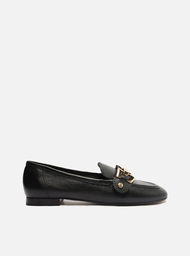 Loafer Preto Couro Bridão Switch