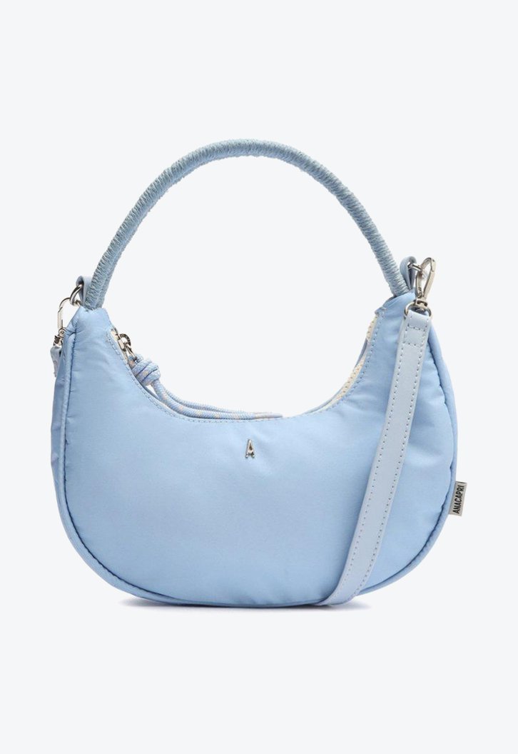 Bolsa Crossbody Azul Anacapri Baguete Nylon Sporty