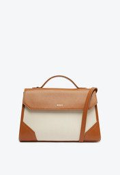 Bolsa Tote Marrom Schutz Grande Susan Lona Couro
