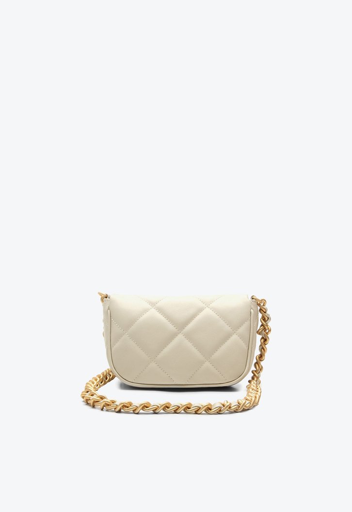 Bolsa Tiracolo Cristine Pequena Bege