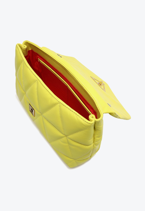 Bolsa Tiracolo Média 944 Soft Couro Verde