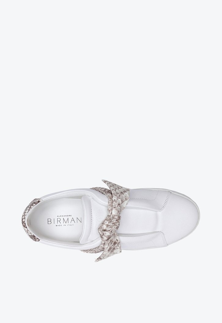 Clarita Python Sneaker