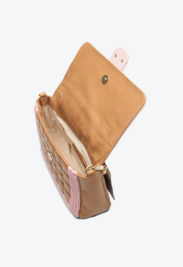 Bolsa Tiracolo Phoebe Média Rosa