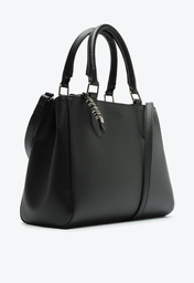 Bolsa Tiracolo Tote Preta Schutz Média Nicky | ZZ MALL