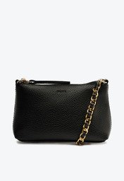 Bolsa Tiracolo Pequena Corrente Preta