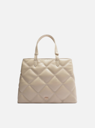 Bolsa Tote Off-White Matelassê Média