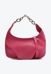 Bolsa Crossbody Rosa Anacapri Baguete Corrente Média