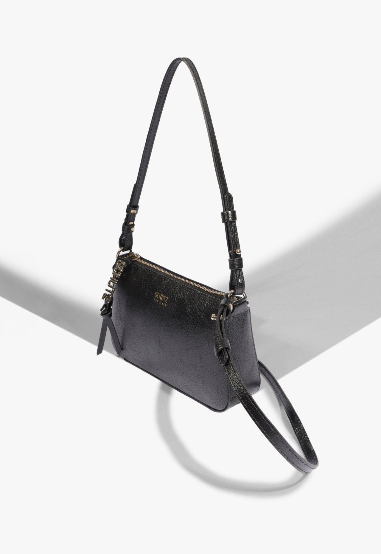 Bolsa Tiracolo Bru Bag Preto | ZZ MALL