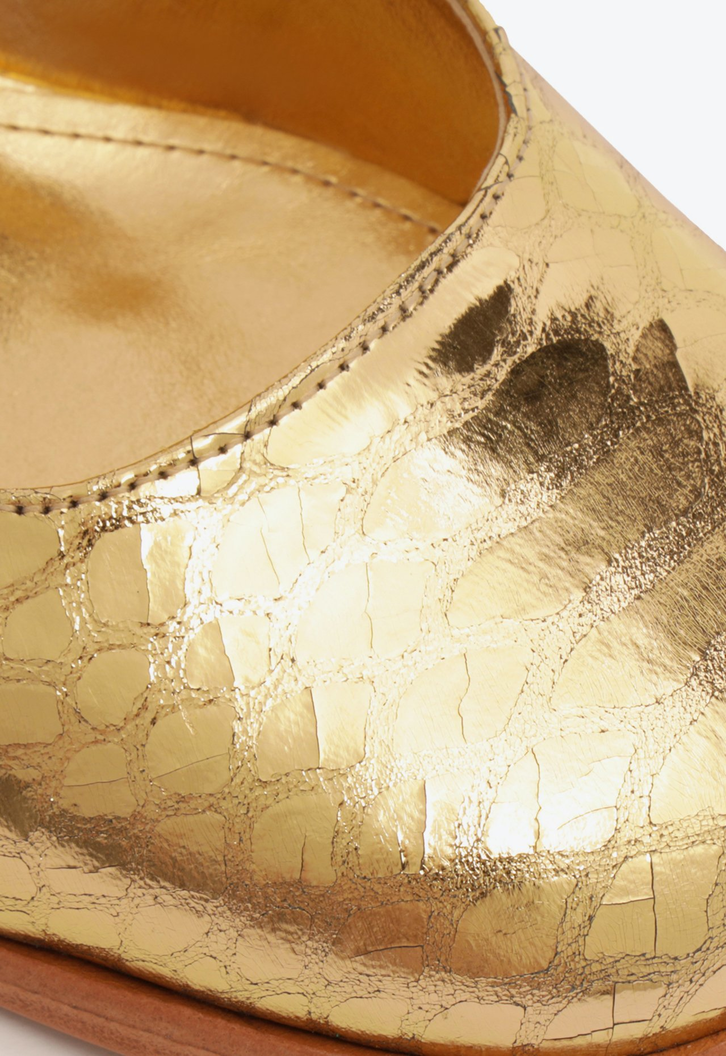 Sapato Dourada Schutz Boneca Dorothy Lace