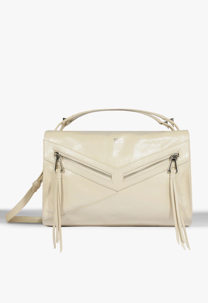Bolsa Branca Schutz Suri Média Couro