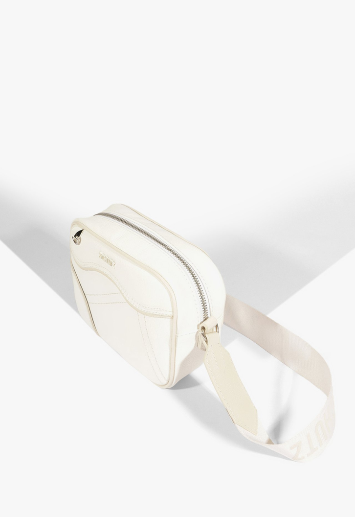 Bolsa Tiracolo Média Garden Branca | ZZ MALL