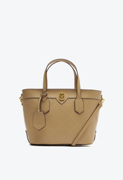 Bolsa Mini Shopping Bege Schutz S Couro