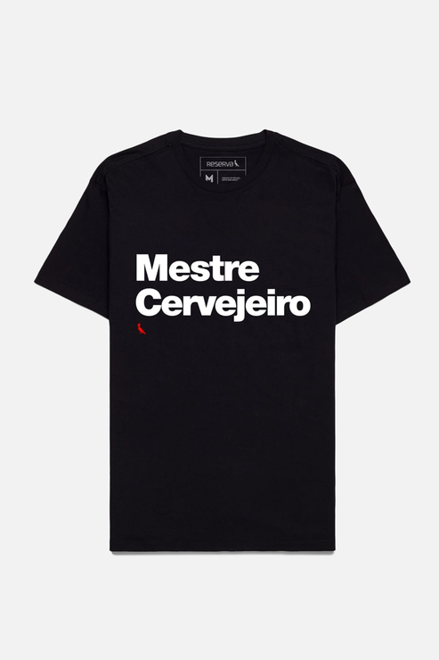 Camiseta Preta Reserva Mestre Cervejeiro