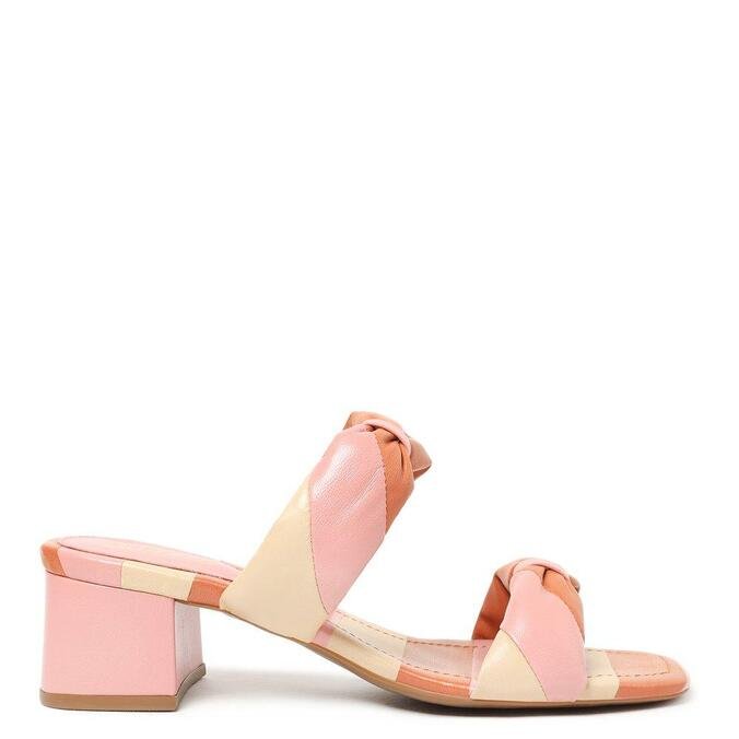 arezzo sandalia rosa