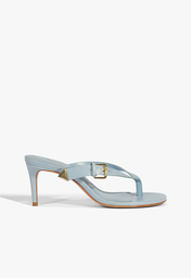 Mule Verniz Classic Azul