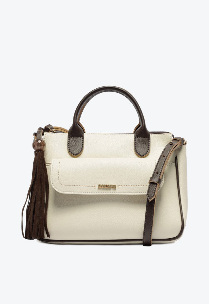 Bolsa Tote Média Eco Soft Branca