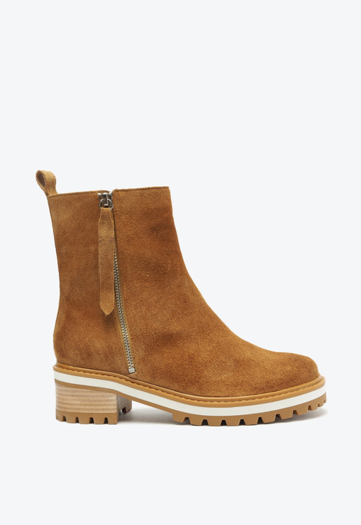 Bota Lennie Camurça Bege