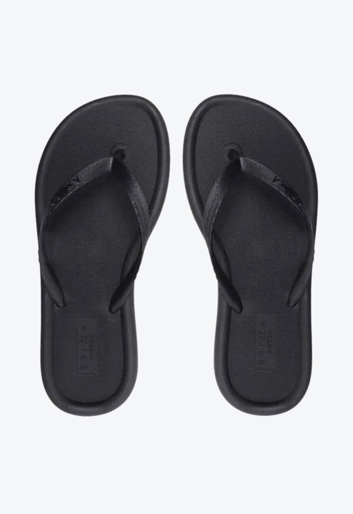 Chinelo De Dedo Preto Brizza  Básico Bold