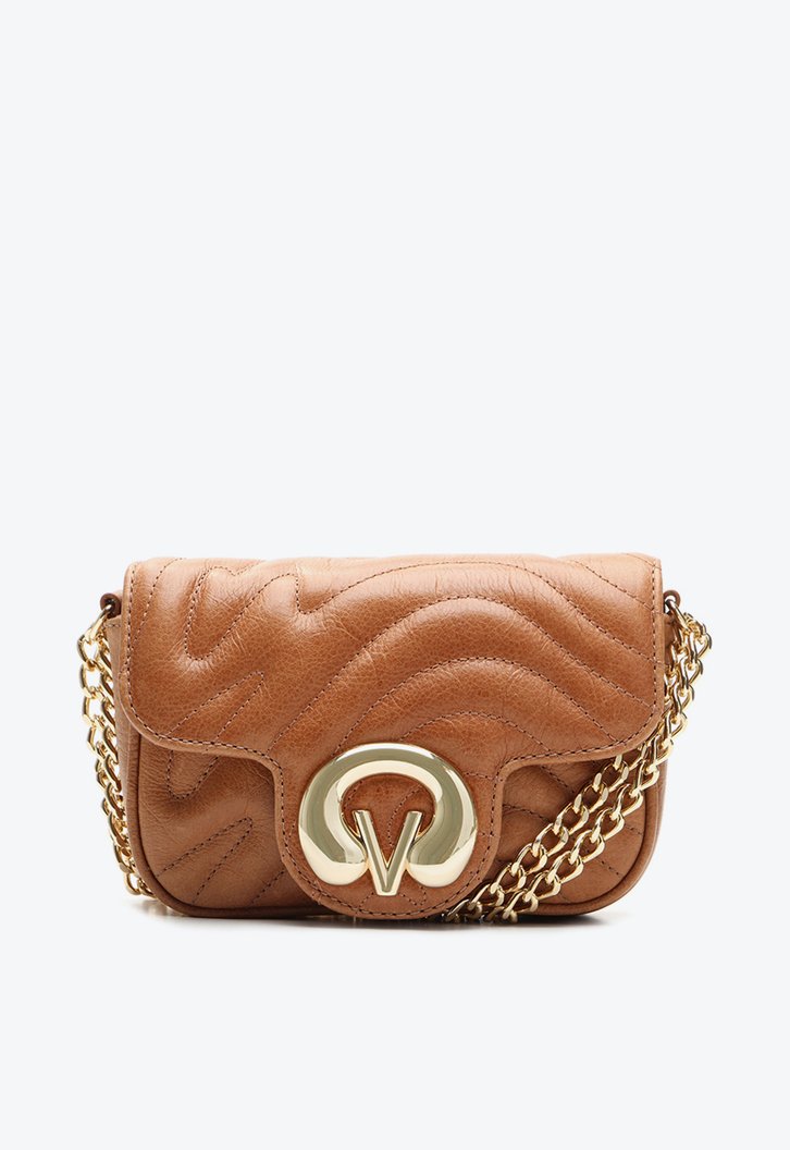 Bolsa Tiracolo Lily Pequena Marrom