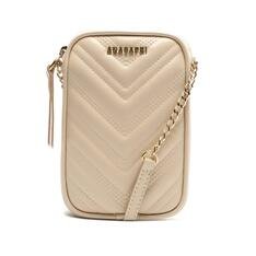 Crossbody Anacapri Nude Costuras Pequena