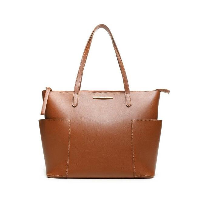 BOLSA MARROM ANACAPRI SHOPPING GRANDE BOLSOS | ZZ MALL