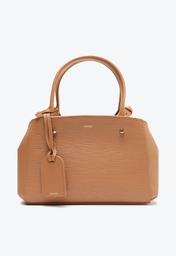 Bolsa Tiracolo Marrom Arezzo Couro Wave Bella Pequena