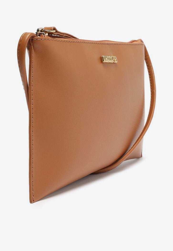 Bolsa Tiracolo Marrom Anacapri Minimal Pequena