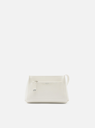 Bolsa Tiracolo Branca Arezzo Crema Emilly Pequena