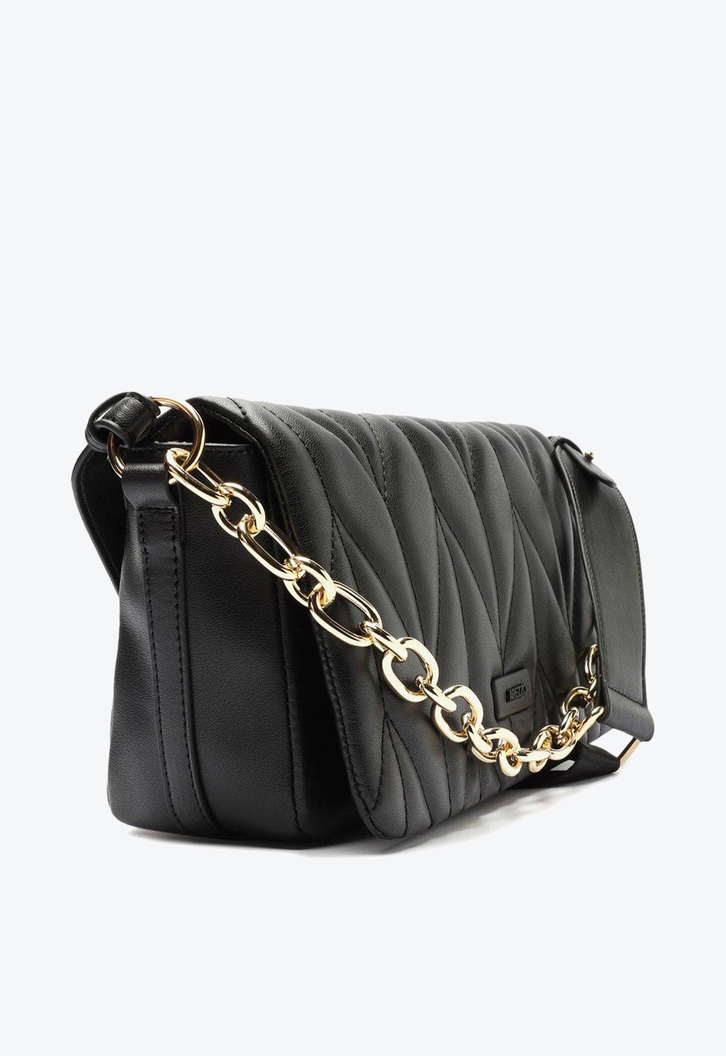 Bolsa Tiracolo Preta Arezzo Pequena
