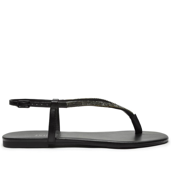 sandalia anacapri preta