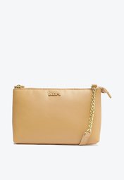 Crossbody Nude Anacapri Básica Corrente Pequena
