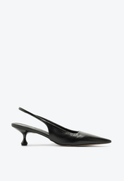 Slingback Servia Preto