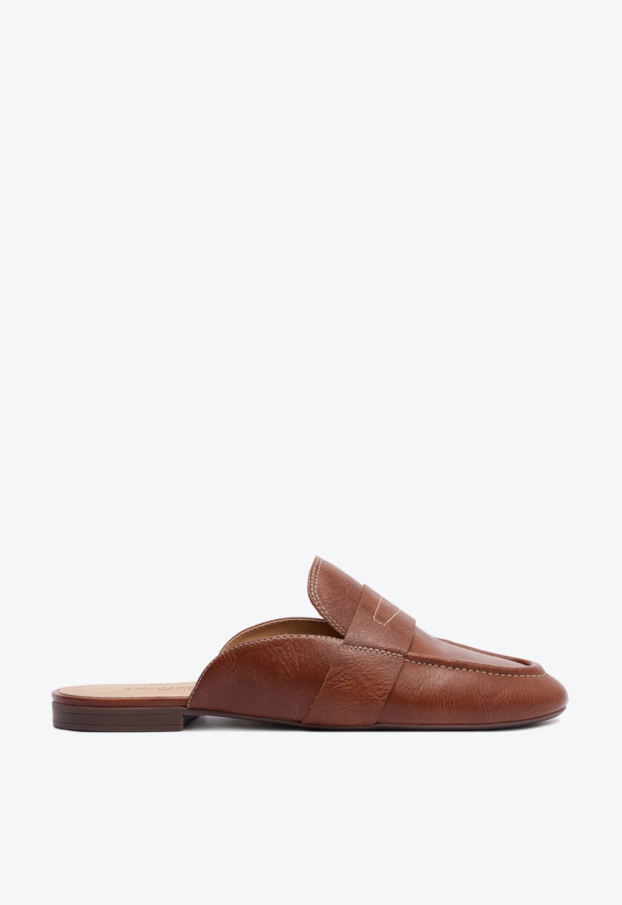 Mule Liso Monocolor Marrom | ZZ MALL