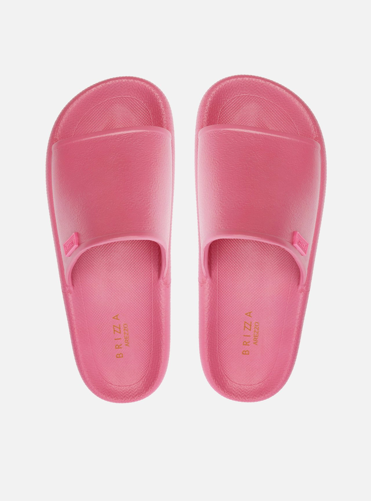 Chinelo Slide Rosa Brizza