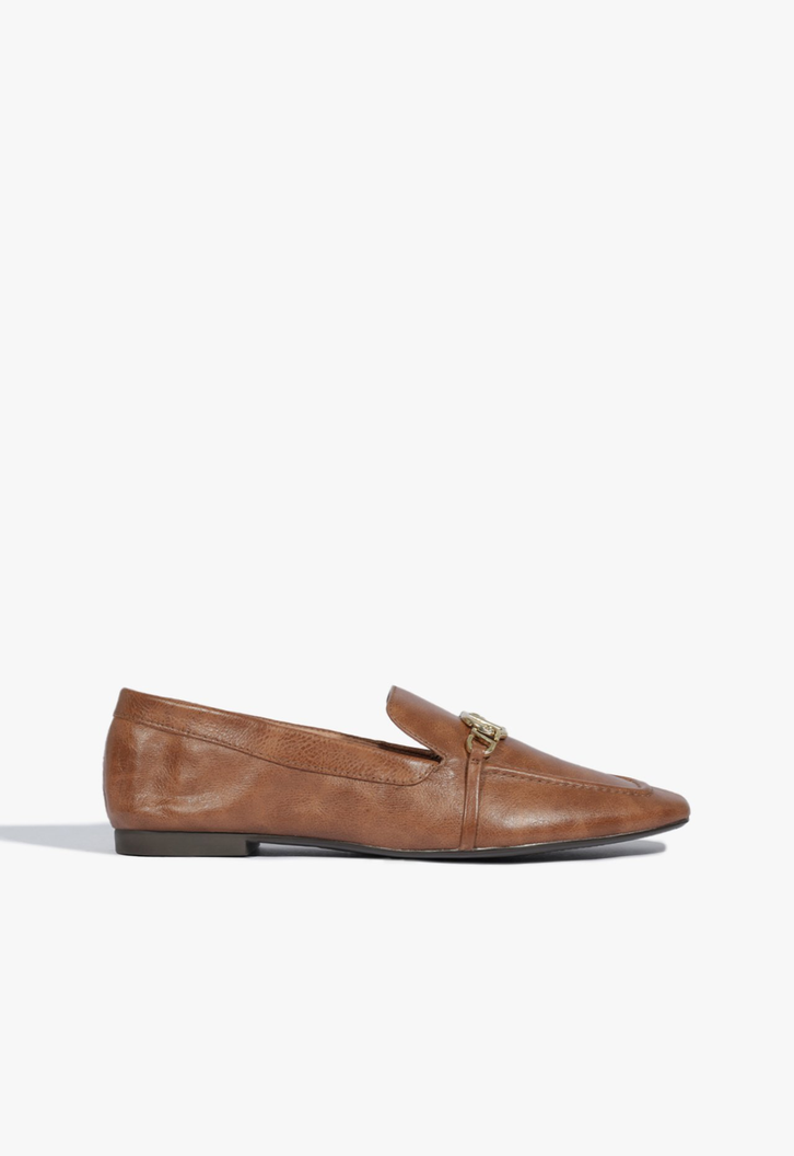 Mocassim Marrie Couro Marrom