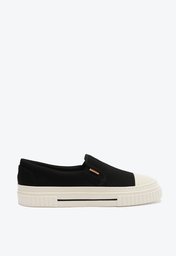 Tênis Slip On Preto Anacapri Sola Alta Alê