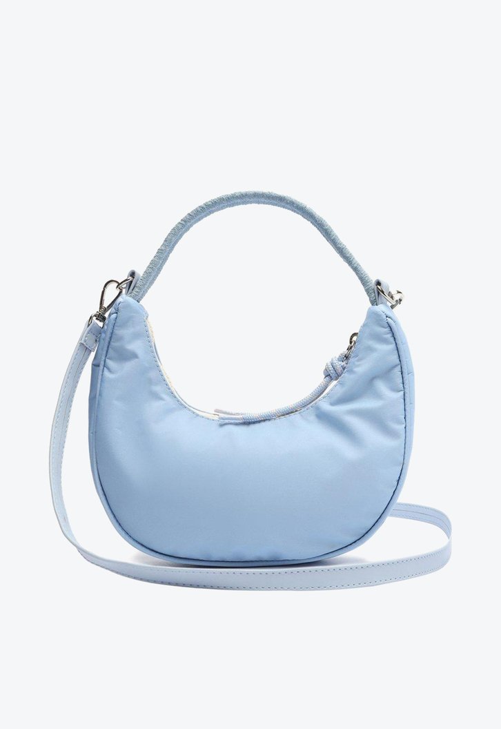 Bolsa Crossbody Azul Anacapri Baguete Nylon Sporty