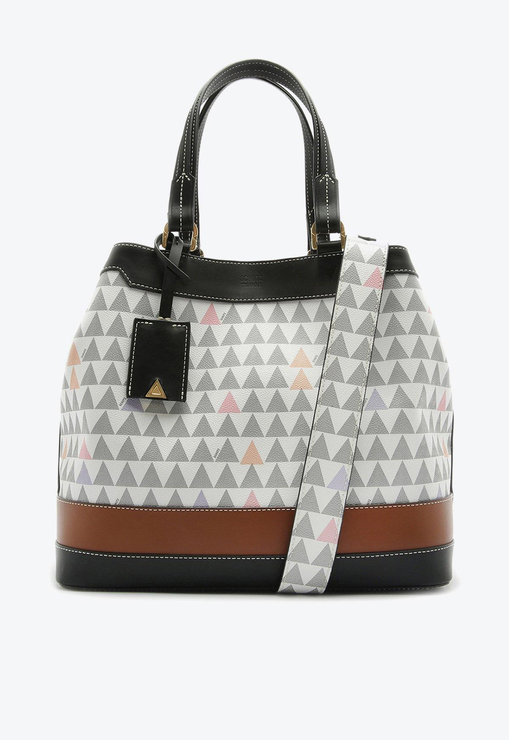 Bolsa Tote Branca Schutz Neo Emma Triangle