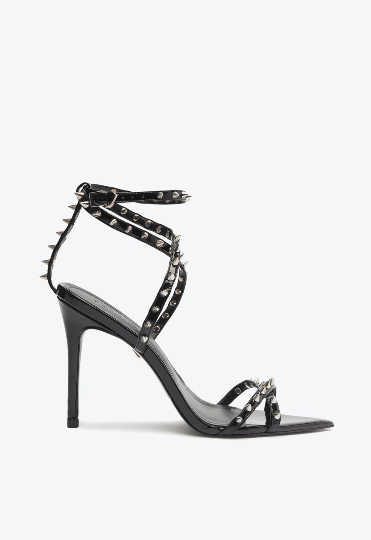 さと Sandália Preta Schutz Zoey Verniz | ZZ MALL