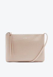 Bolsa Tiracolo Bege Anacapri Média Basic