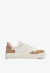 Tênis De Amarrar Branco E Rosé Anacapri Nati