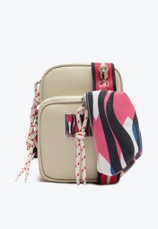 Bolsa Tiracolo Nude Anacapri Média Pouch Estampa