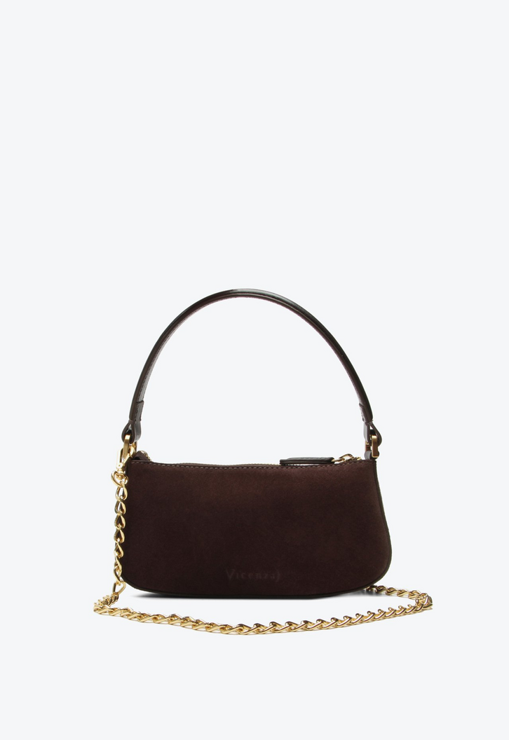 たなか Bolsa Shoulder Thaila Pequena Marrom | ZZ MALL