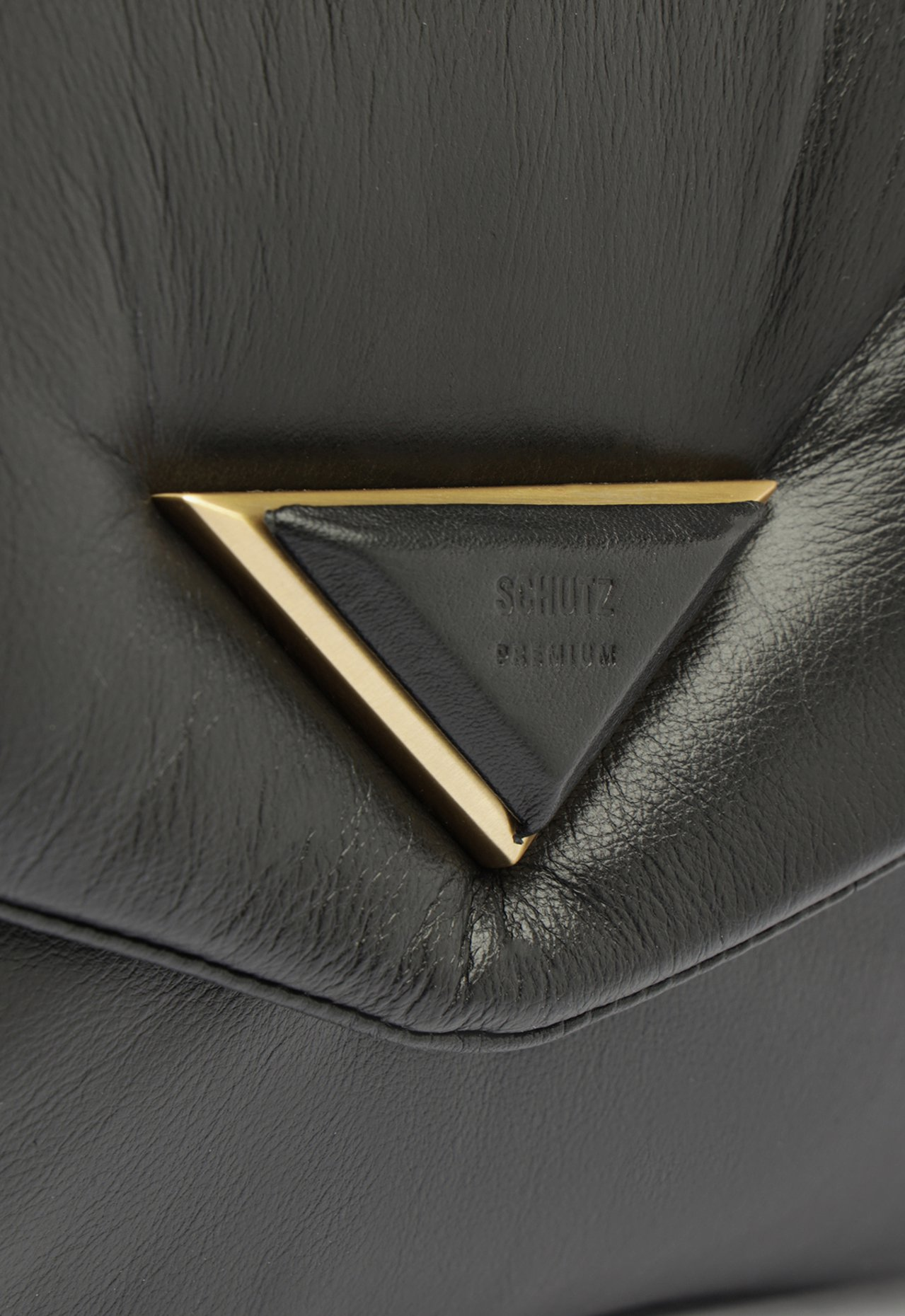 ファッションなデザイン Tiracolo Bolsa Preta MALL ZZ | Couro Pillow 944 Grande Schutz その他