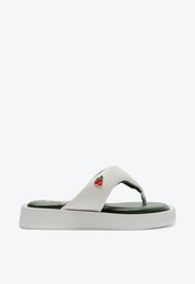 Chinelo Plataforma Branco Anacapri Guaraná