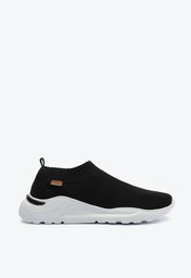 Tênis Slip On Preto Anacapri Knit Color