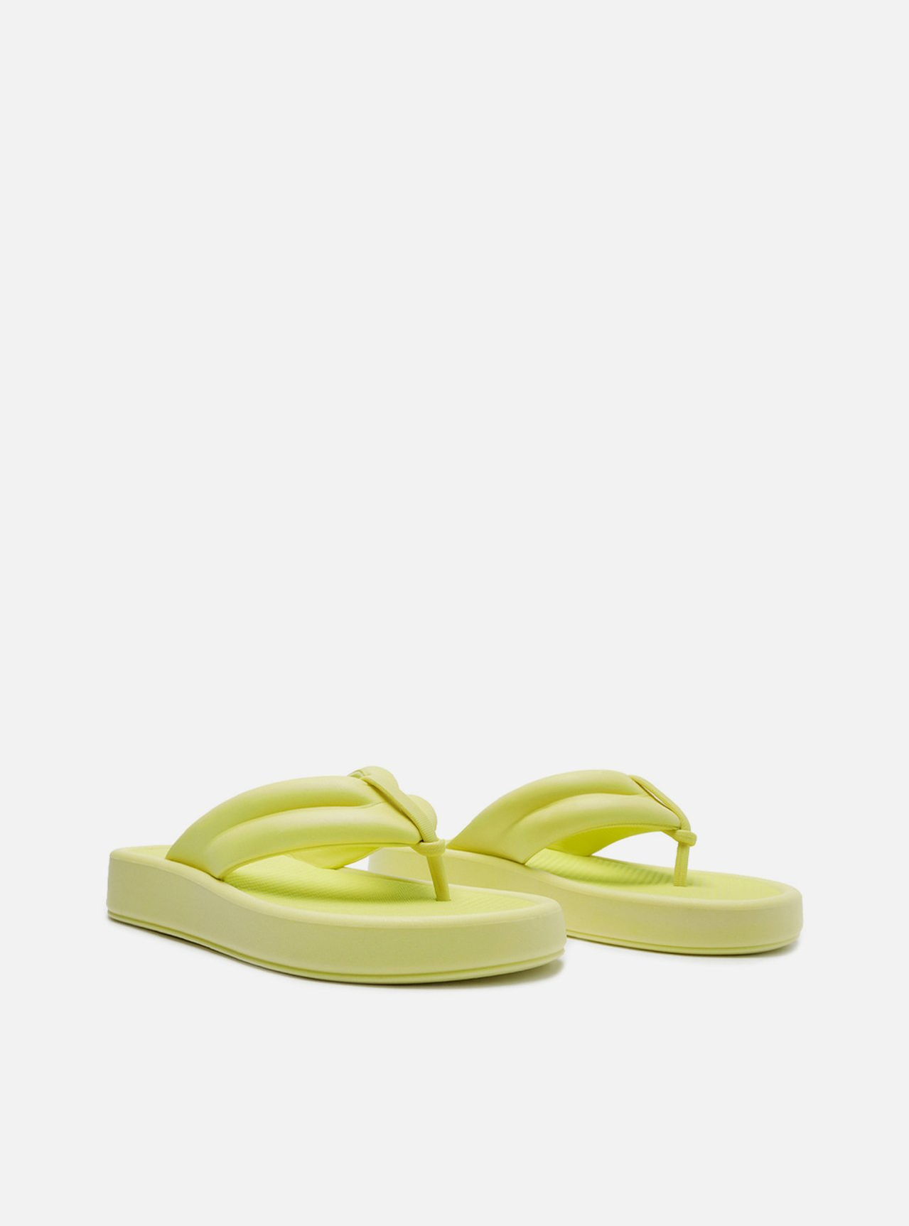 MADALLOLA*Amarracao＆Sumo*トライングル*Amarelo Liso 008 Biquíni Top Amarração E Calcinha Sumô Larga - Amarelo Liso
