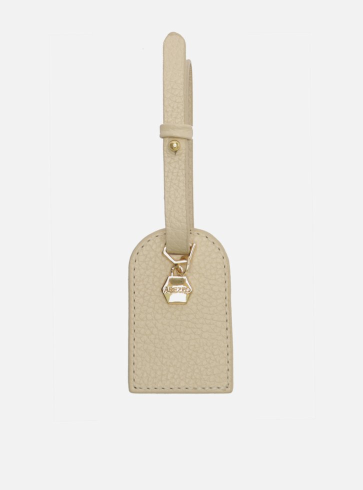 Bag Charm Off-white Arezzo Couro Pingente